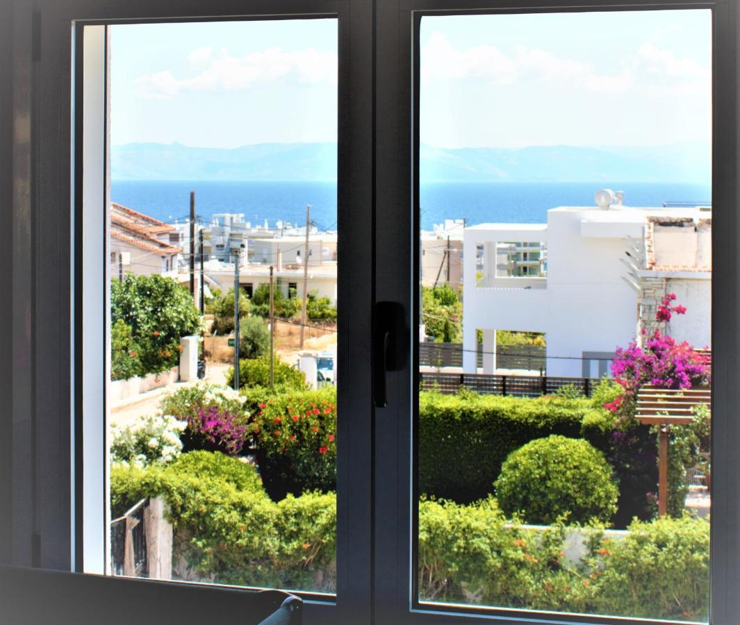 Sea View Apartment 15 Min From Athens Airport Néa Mákri エクステリア 写真