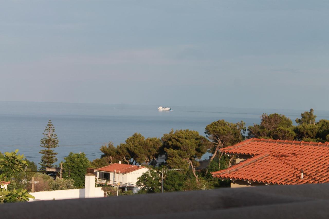 Sea View Apartment 15 Min From Athens Airport Néa Mákri エクステリア 写真