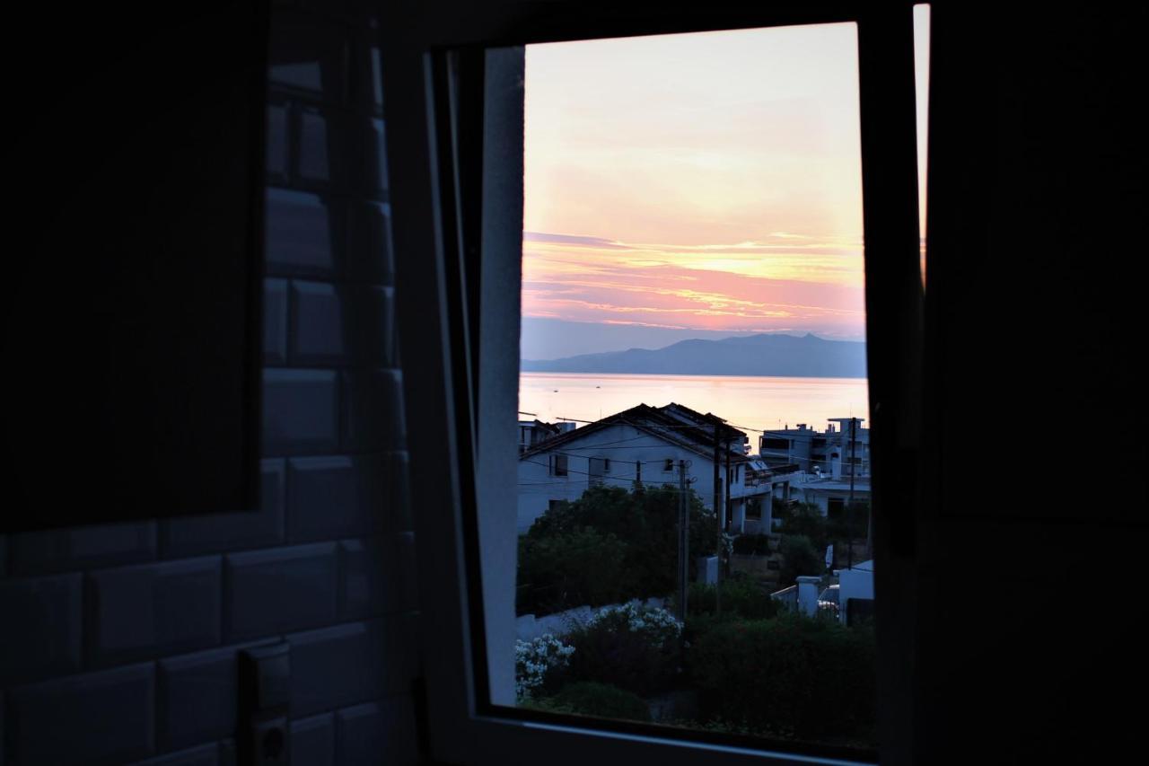 Sea View Apartment 15 Min From Athens Airport Néa Mákri エクステリア 写真