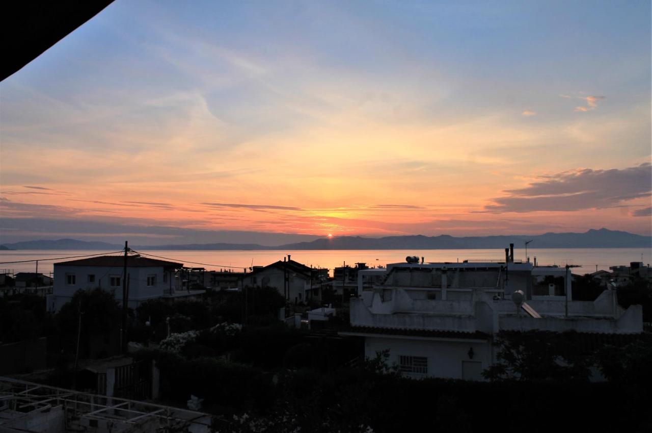 Sea View Apartment 15 Min From Athens Airport Néa Mákri エクステリア 写真