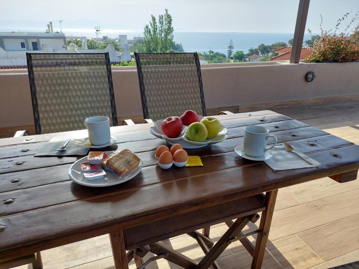 Sea View Apartment 15 Min From Athens Airport Néa Mákri エクステリア 写真